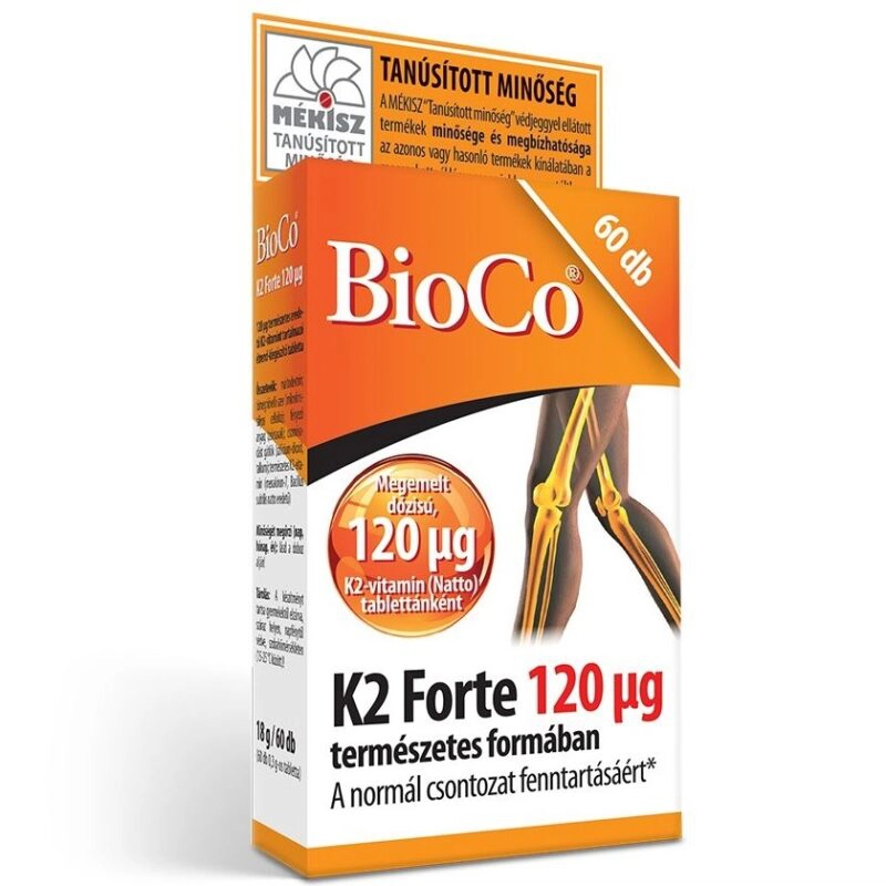 BioCo K2 Forte 120µg tabletta - 60db