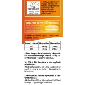 BioCo Omega-3 Forte kapszula - 100db - Image 2 BioCo Omega-3 Forte kapszula - 100db - Image 2