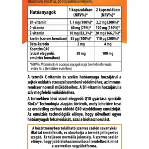 BioCo Q10 Vízzel elegyedő 50mg kapszula - 30db