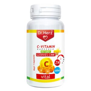 Dr. Herz C-vitamin + szerves cink RETARD kapszula