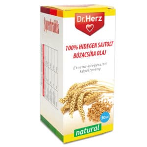 Dr. Herz Hidegen sajtolt búzacsíra olaj - 50ml