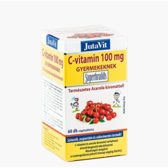 Jutavit C-vitamin 100mg rágótabletta gyerekeknek - 60db