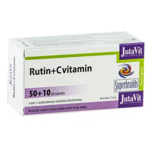 Jutavit Rutin + C-vitamin tabletta - 50+10db