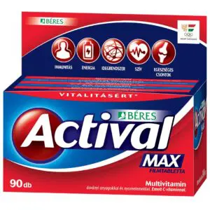 Béres Actival Max filmtabletta - 90db