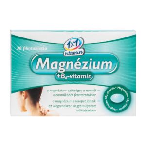 1x1 Vitamin magnézium + B6-vitamin filmtabletta - 30db