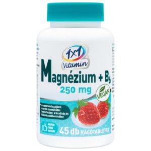 1x1 Vitamin magnézium + B6-vitamin rágótabletta - 45db