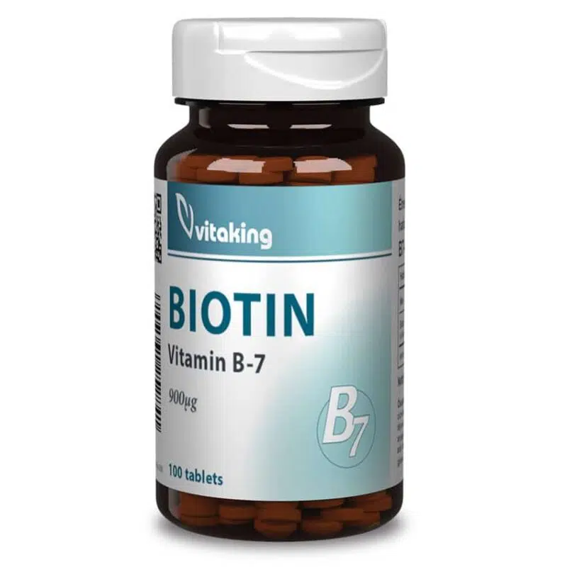 Vitaking Biotin 900mcg tabletta - 100db