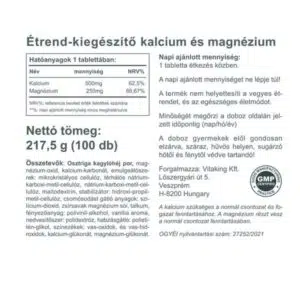 Vitaking CalMag tabletta - 100db - Image 2 Vitaking CalMag tabletta - 100db - Image 2
