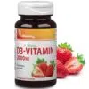 Vitaking D3-vitamin 2000NE epres ízű szopogató tabletta - 90db