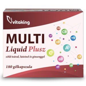 Vitaking Multi Liquid Plusz vitamin gélkapszula - 180db
