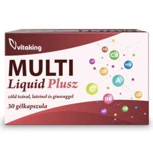 Vitaking Multi Liquid Plusz vitamin gélkapszula - 30db