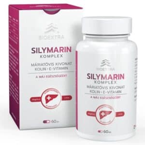 Bioextra Silymarin Komplex - Máriatövis, Kolin, E-vitamin kapszula - 60db