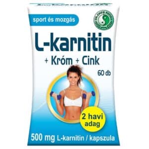 Dr. Chen L-karnitin + Króm + Cink kapszula - 60db