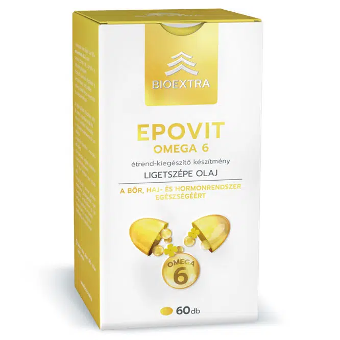 Bioextra epovit ligetszépe olaj kapszula - 60db Bioextra epovit ligetszépe olaj kapszula - 60db