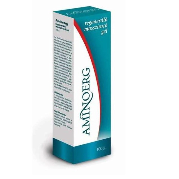 Interherb Aminoerg regeneráló masszírozó gél - 100g Interherb Aminoerg regeneráló masszírozó gél - 100g