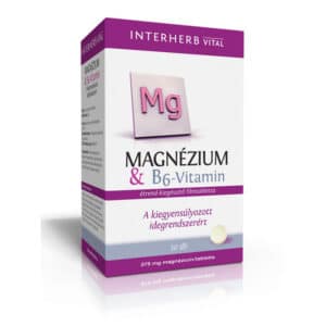 Interherb Magnézium + B6-vitamin tabletta - 30db