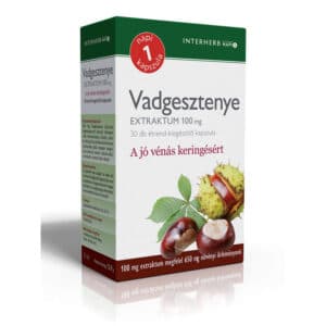Interherb Vadgesztenye extraktum kapszula - 30db