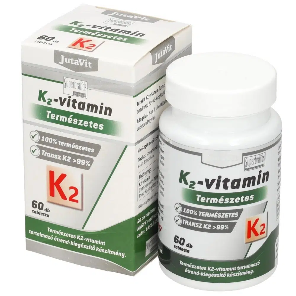Jutavit K2-vitamin tabletta - 60db Jutavit K2-vitamin tabletta - 60db