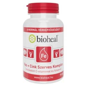 Bioheal Vas + Cink szerves komplex tabletta - 70db