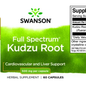 Swanson Kudzu Root (kudzugyökér) 500mg kapszula - 60db - Image 2 Swanson Kudzu Root (kudzugyökér) 500mg kapszula - 60db - Image 2