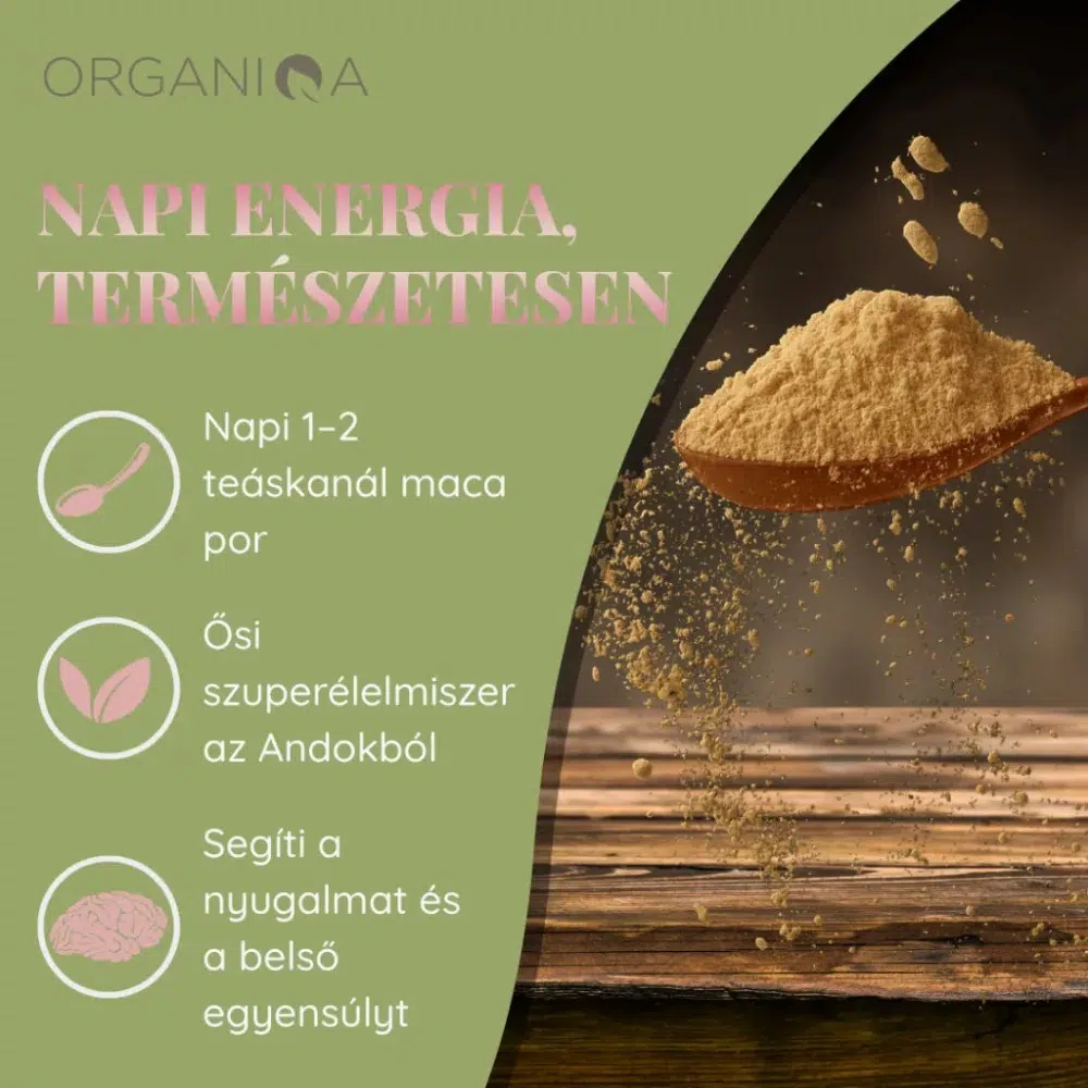Organiqa Bio Maca por - 125g - Image 4 Organiqa Bio Maca por - 125g - Image 4