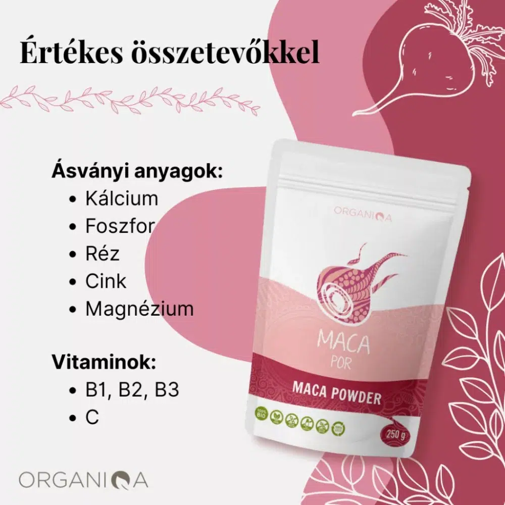 Organiqa Bio Maca por - 125g - Image 2 Organiqa Bio Maca por - 125g - Image 2