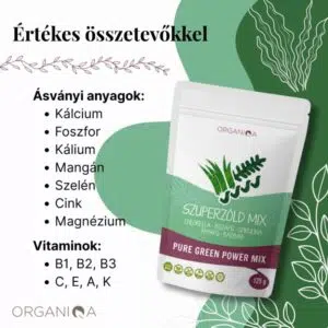 Organiqa Bio Pure green power - 125g - Image 4 Organiqa Bio Pure green power - 125g - Image 4