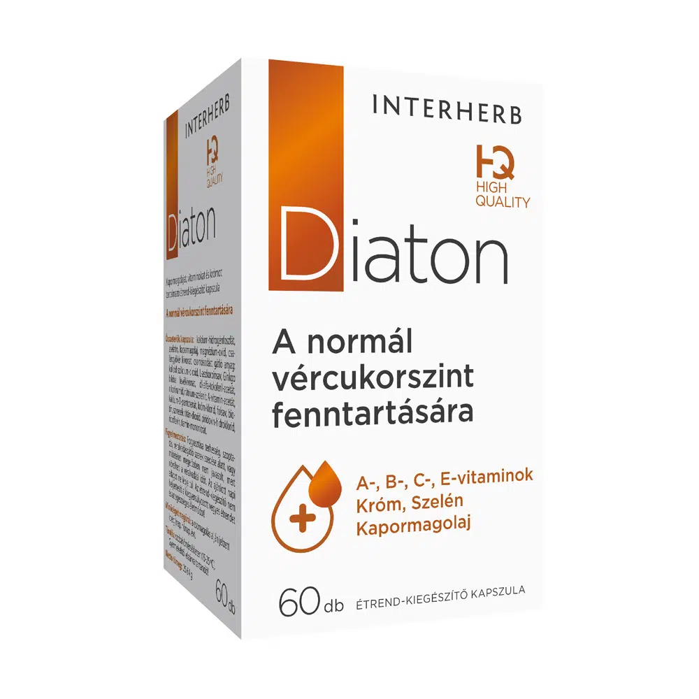 Interherb Diaton kapszula - 60db Interherb Diaton kapszula - 60db