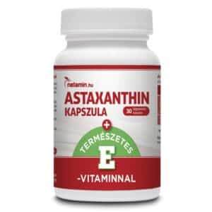 Netamin Astaxanthin kapszula természetes E-vitaminnal - 30db