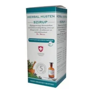 Herbal Swiss felnőtt köhögés elleni szirup - 300ml