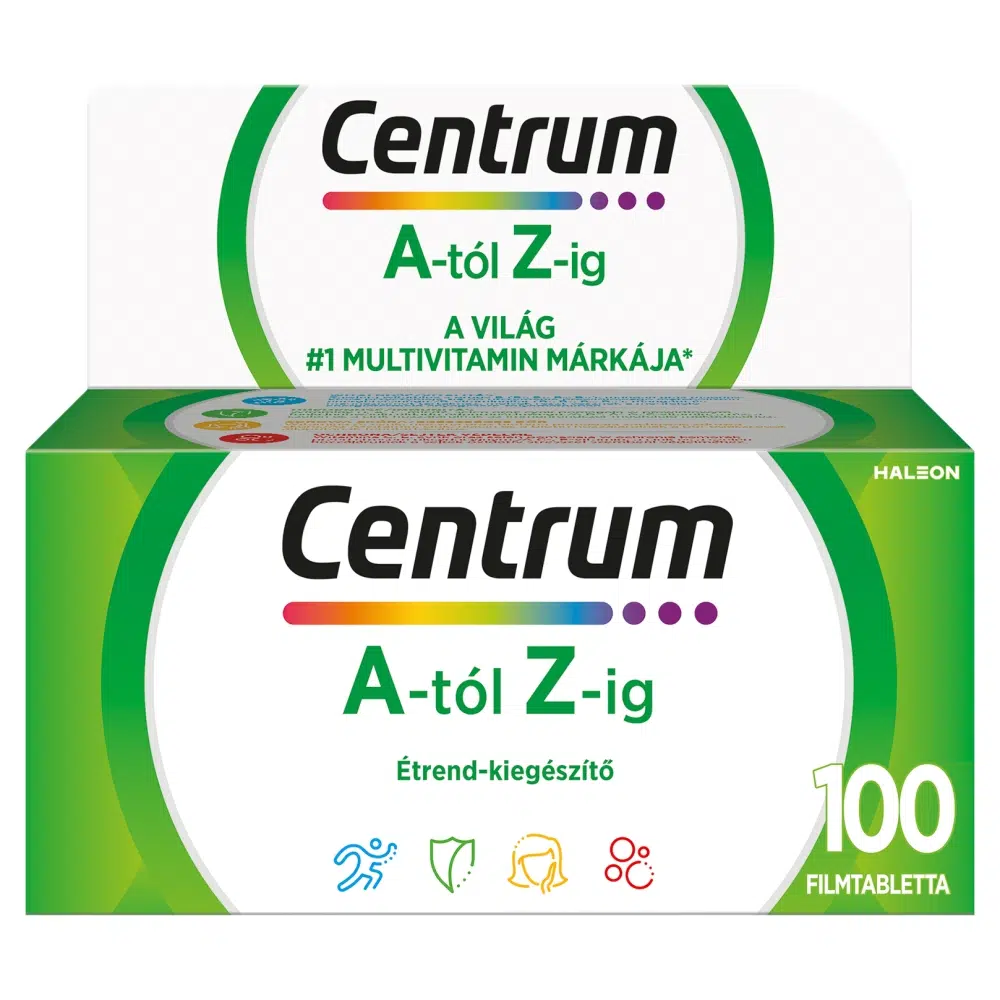 Centrum A-Z multivitamin filmtabletta - 100db Centrum A-Z multivitamin filmtabletta - 100db