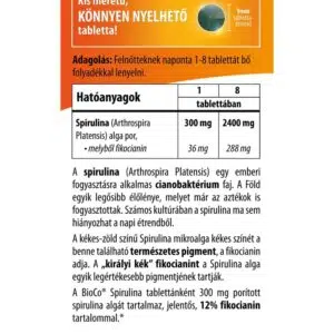 BioCo Spirulina MEGAPACK - 200db - Image 2 BioCo Spirulina MEGAPACK - 200db - Image 2