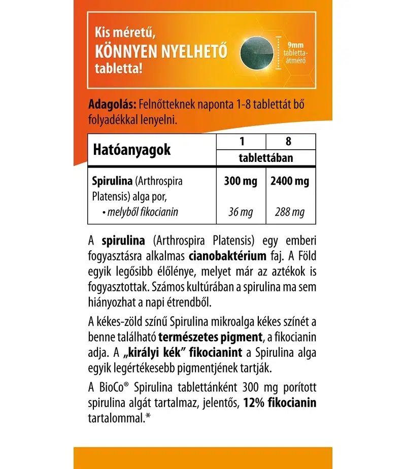 BioCo Spirulina MEGAPACK - 200db - Image 2 BioCo Spirulina MEGAPACK - 200db - Image 2