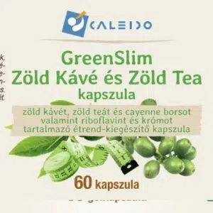 Caleido GreenSlim Zöld kávé és Zöld tea kapszula - 60db - Image 2 Caleido GreenSlim Zöld kávé és Zöld tea kapszula - 60db - Image 2