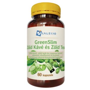 Caleido GreenSlim Zöld kávé és Zöld tea kapszula - 60db