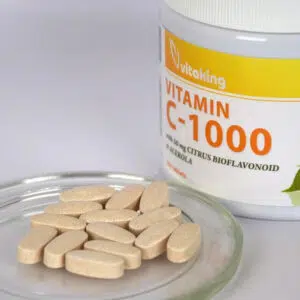 Vitaking C-vitamin 1000mg Bioflavonoid, acerola, csipkebogyó tabletta - 200db Vitaking C-vitamin 1000mg Bioflavonoid, acerola, csipkebogyó tabletta - 200db