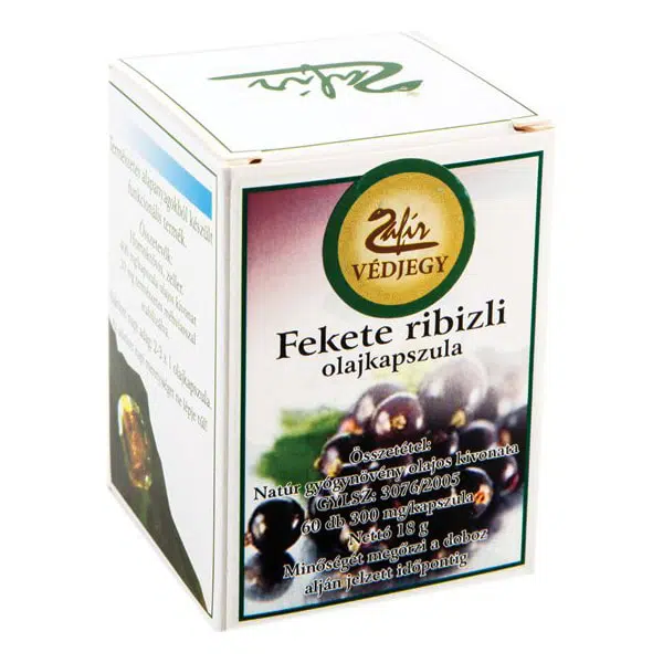 Zafir Fekete ribizli olajkapszula Zafir Fekete ribizli olajkapszula