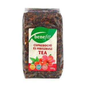 Interherb Benefitt csipkebogyó-hibiszkusz tea - 100g
