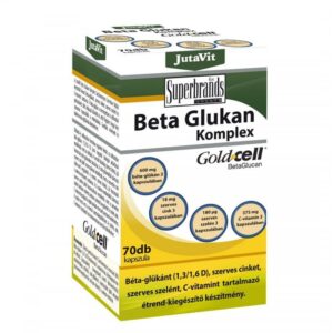 Jutavit Béta Glukan (Béta-Glükán) komplex kapszula - 70db