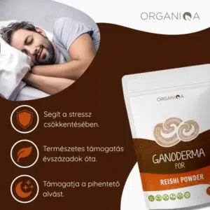 Organiqa Bio Reishi-Ganoderma por - 125g - Image 3 Organiqa Bio Reishi-Ganoderma por - 125g - Image 3
