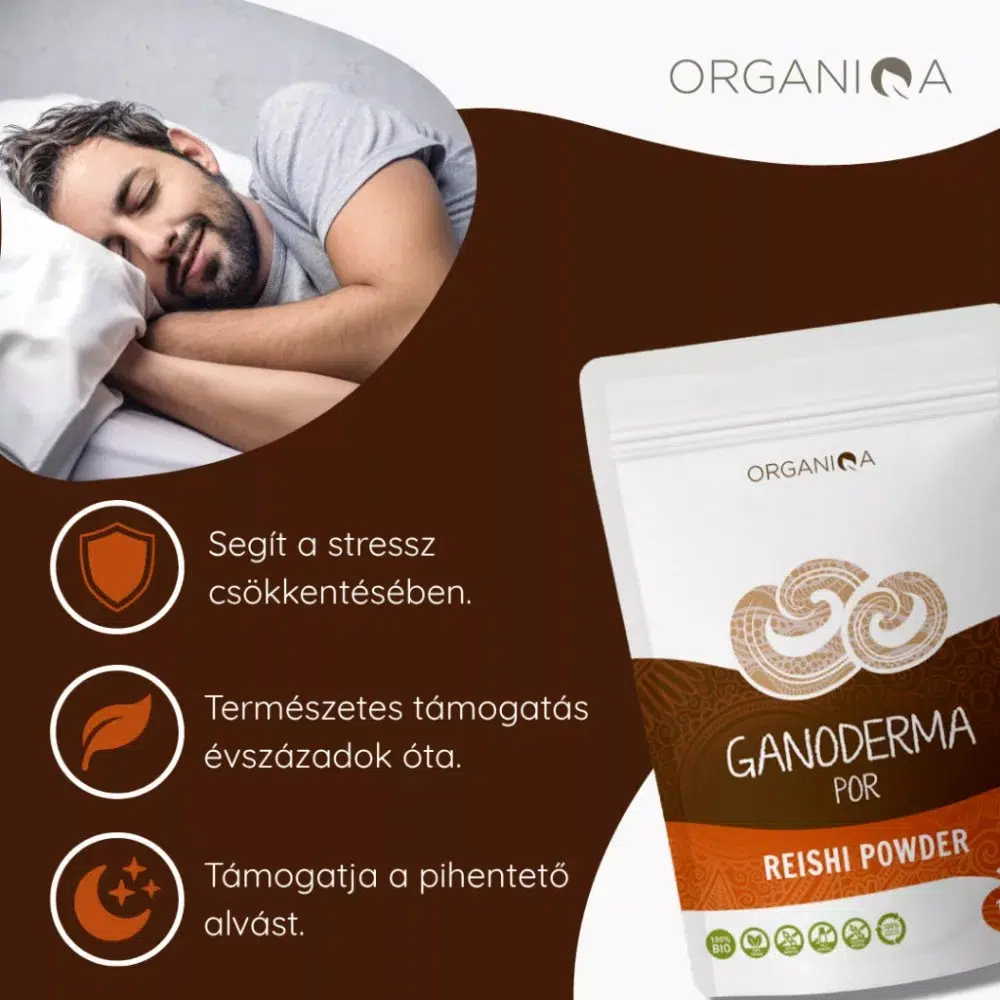 Organiqa Bio Reishi-Ganoderma por - 125g - Image 3 Organiqa Bio Reishi-Ganoderma por - 125g - Image 3