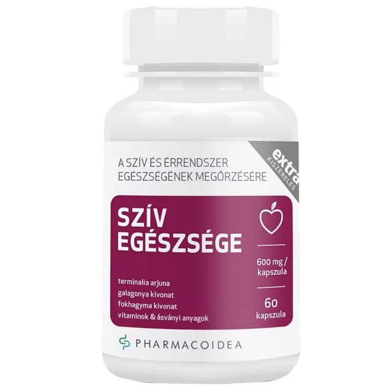 Pharmacoidea Szív Egészsége Extra kapszula - 60db Pharmacoidea Szív Egészsége Extra kapszula - 60db
