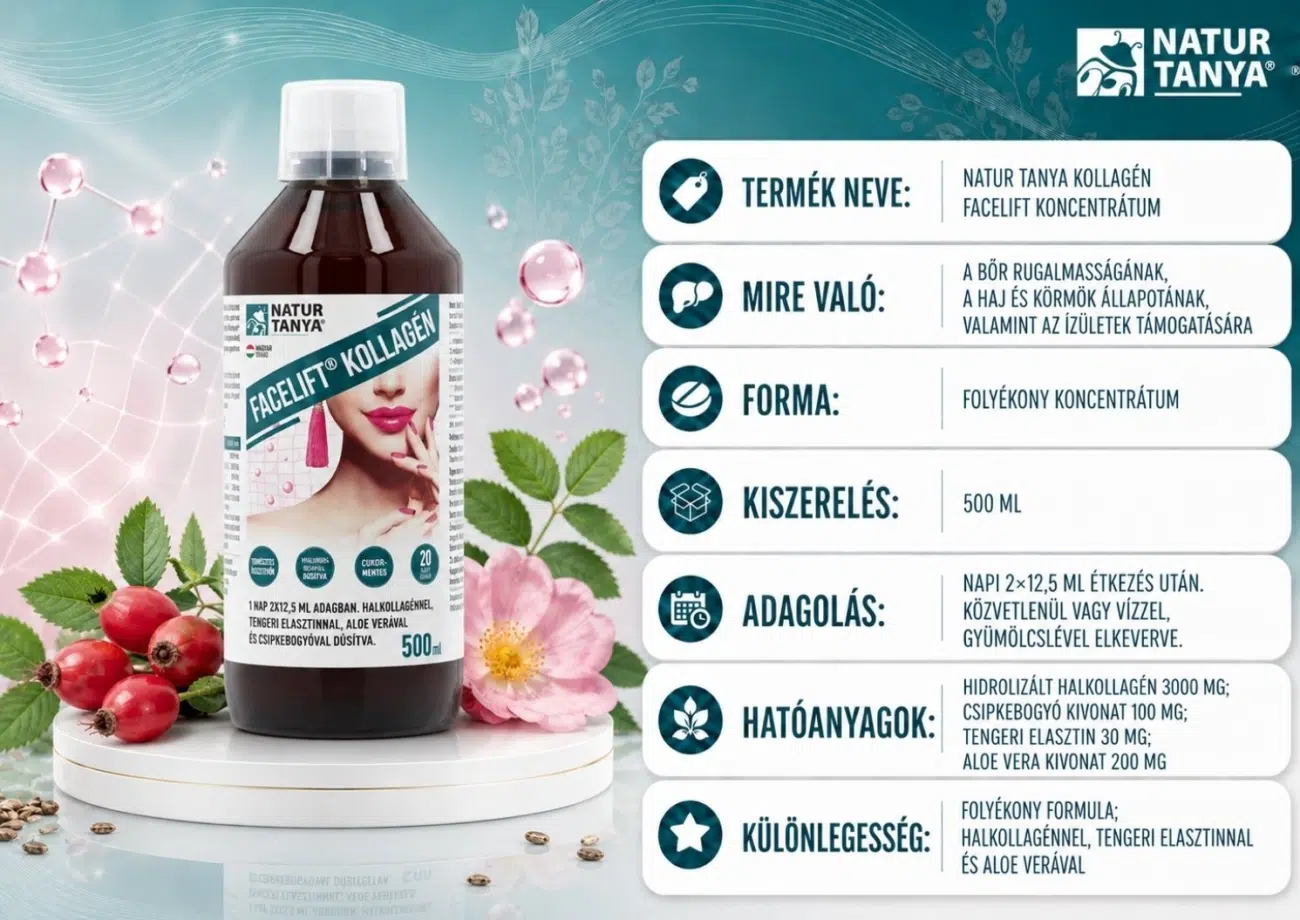 Natur Tanya Kollagén Facelift koncentrátum
