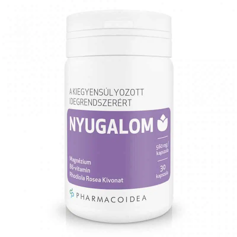 Pharmacoidea Nyugalom kapszula - 30db Pharmacoidea Nyugalom kapszula - 30db