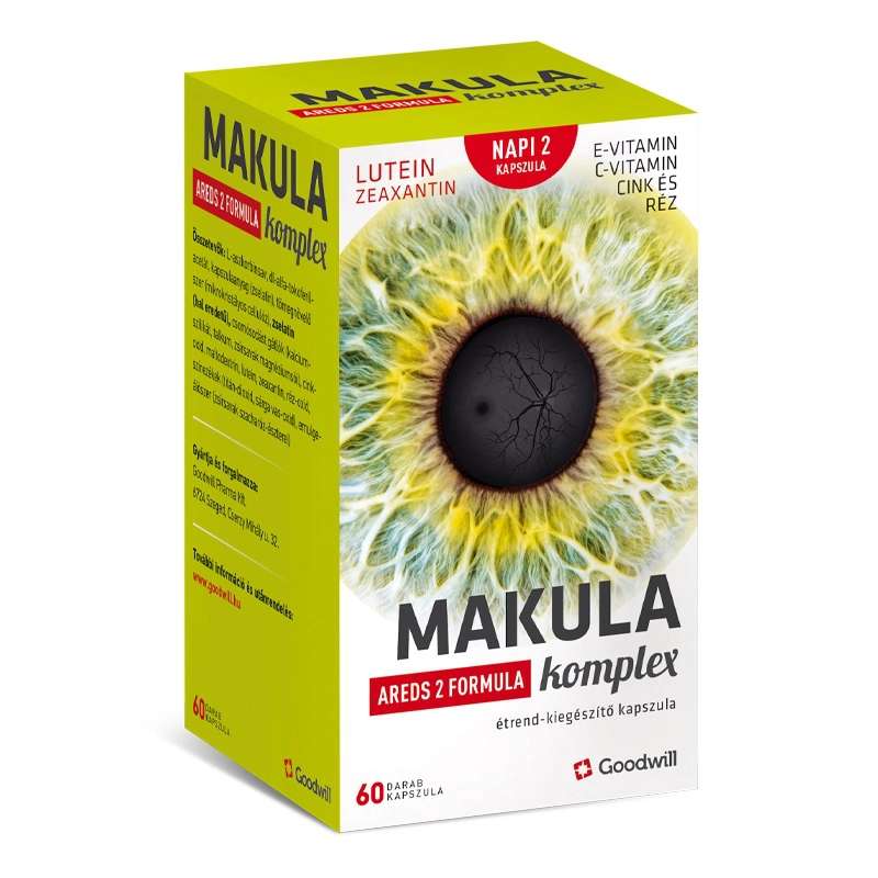 Goodwill Makula Komplex Areds 2 formula - 60db Goodwill Makula Komplex Areds 2 formula - 60db