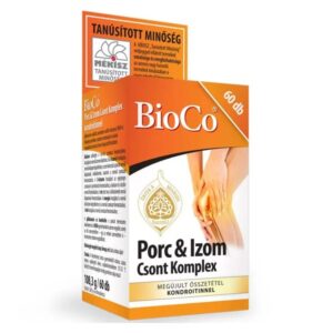 BioCo Porc & Izom Csont Komplex kondroitinnel tabletta - 60db