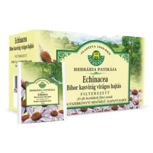 Herbária bíborkasvirág hajtásvég tea