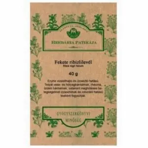 Herbária feketeribizli levél tea