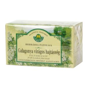 Herbária galagonya virágos hajtásvég tea-filter
