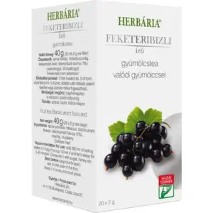 Herbária gyümölcstea feketeribizli